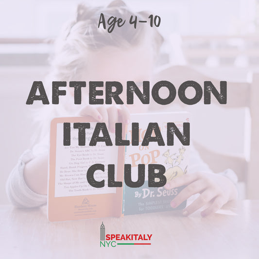 Afternoon Italian Club
