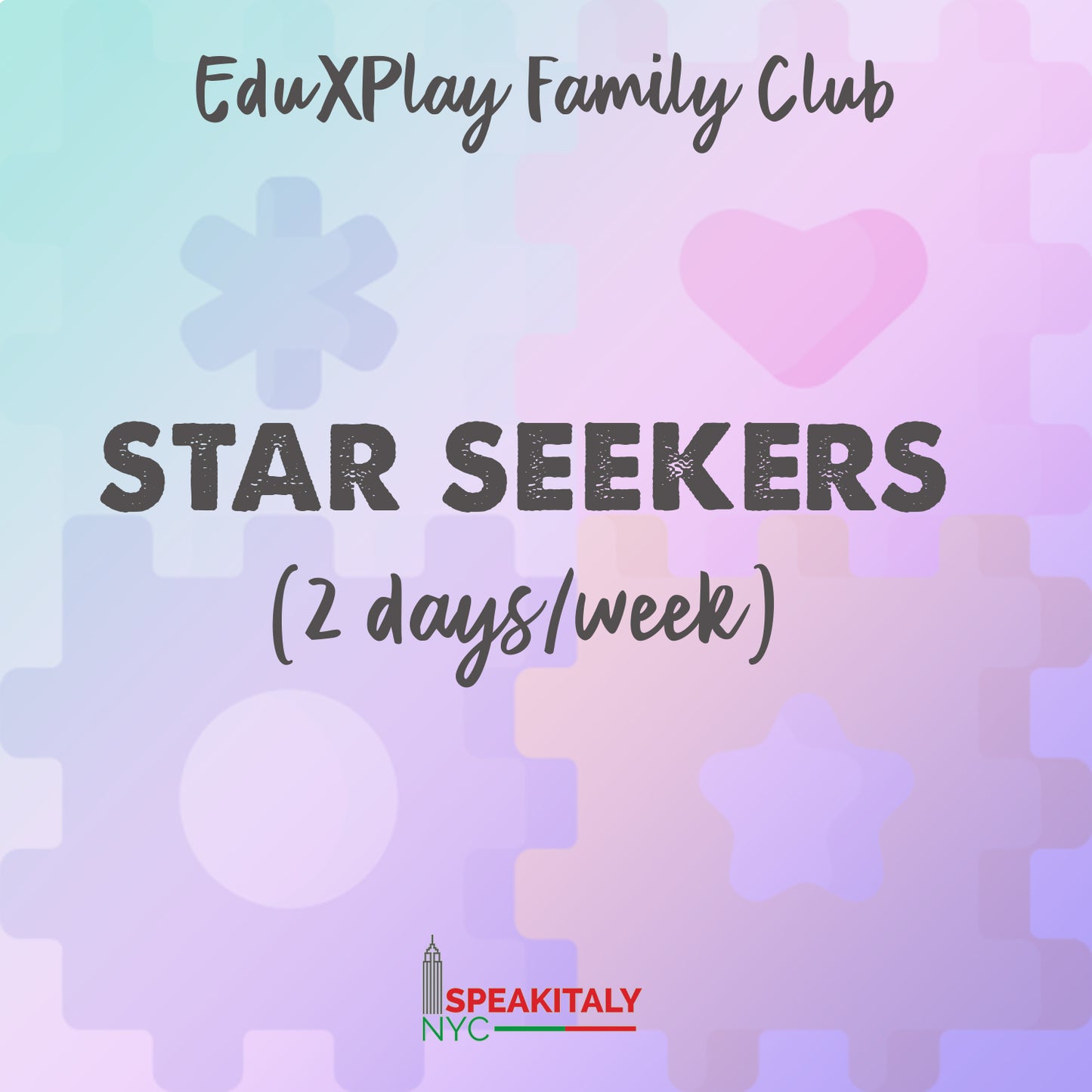EduXPlay Family Club/ STAR SEEKER PLAN