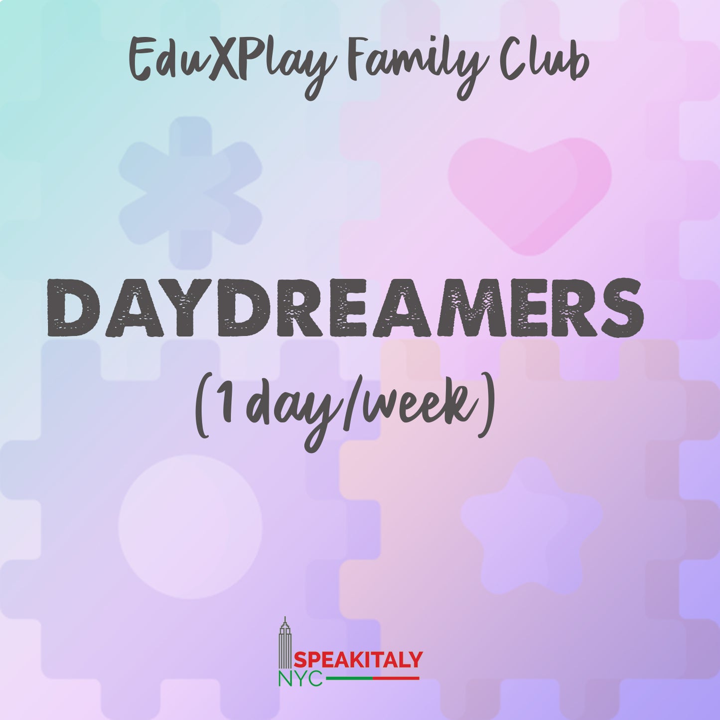 EduXPlay Family Club/ DAYDREAMER PLAN