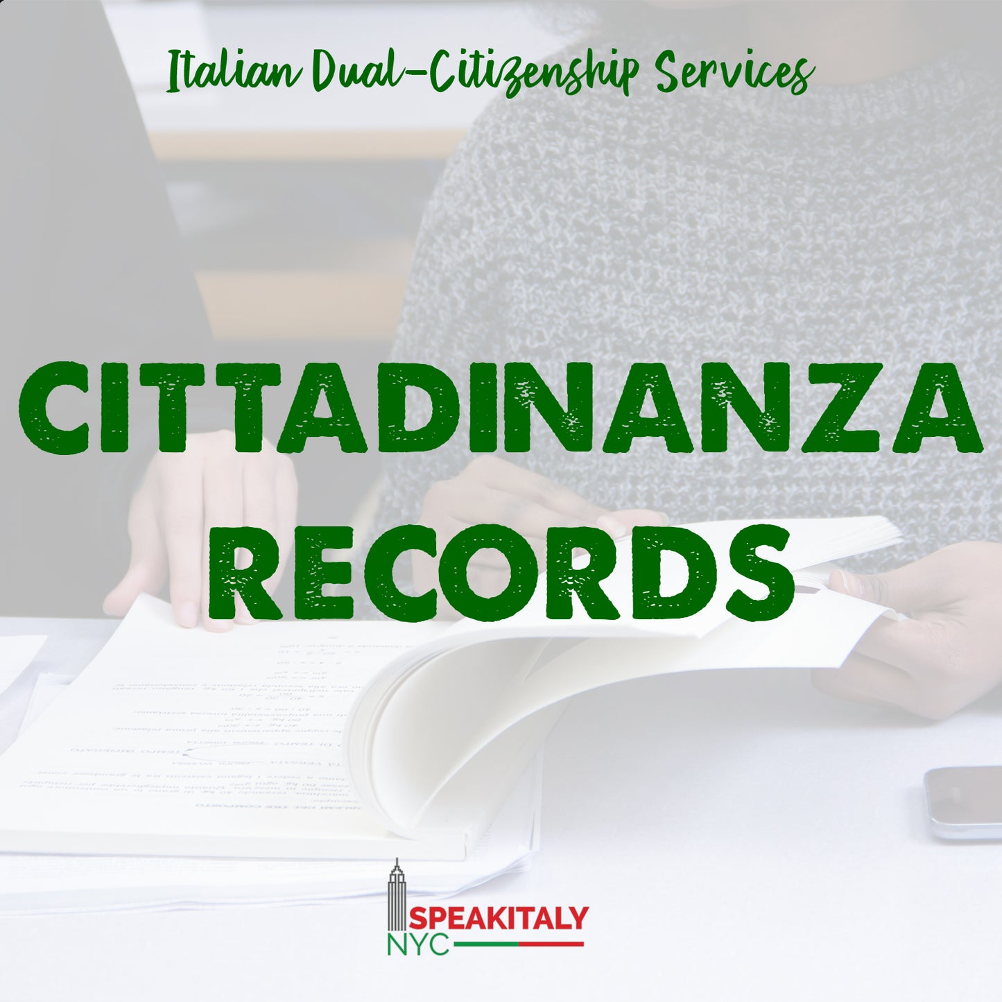 Search for Cittadinanza Records