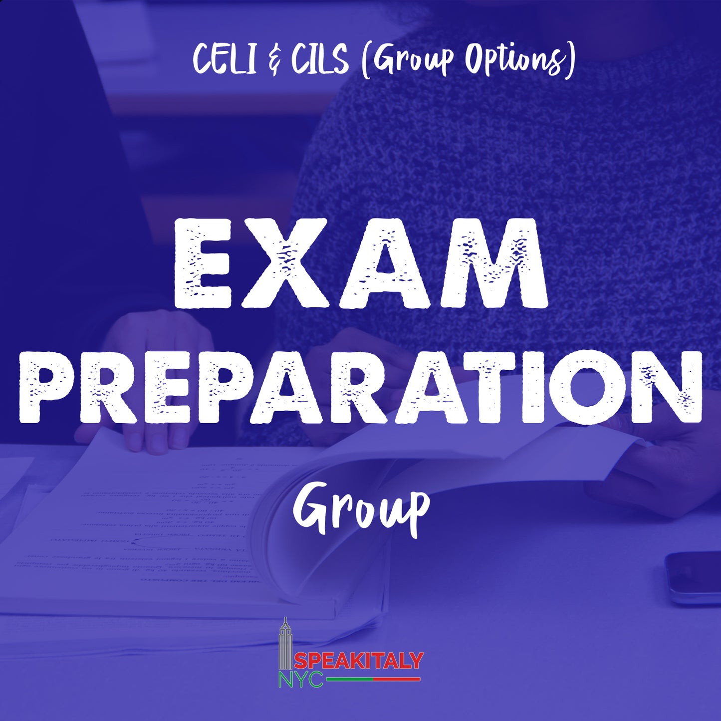 Exam Preparation (CELI, CILS) Group Options