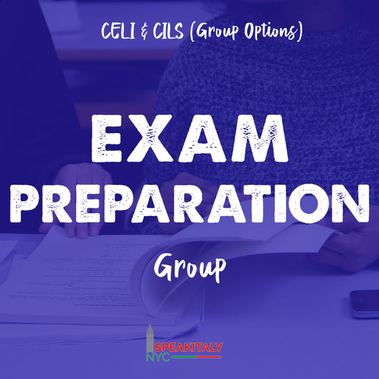 Exam Preparation (CELI, CILS) Group Options
